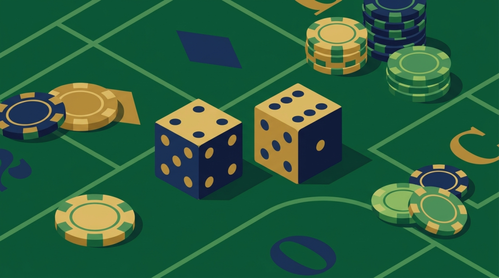 Règles du craps : comment jouer aux dés