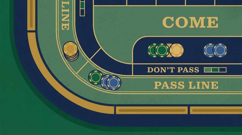 Règles du craps : comment jouer aux dés